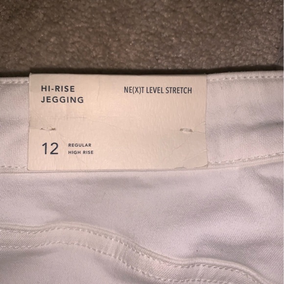 American Eagle White High-Rise Jeggings - Picture 5 of 6